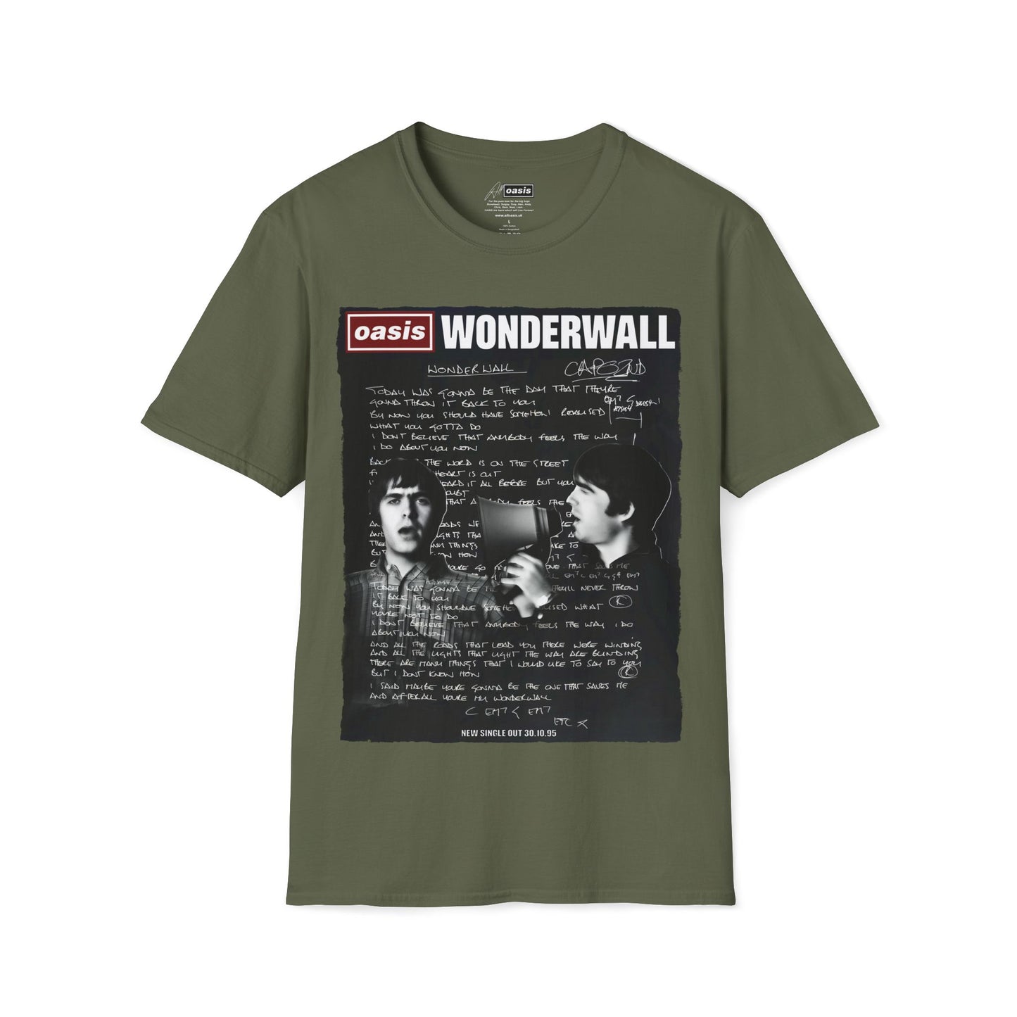 Wonderwall 30 - Full Lyrics edition -Hand written V3