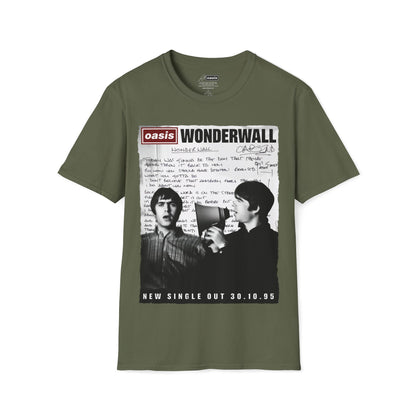 Wonderwall 30 - Lyrics edition -Hand written - White V2
