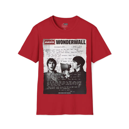 Wonderwall 30 - Full Lyrics edition -Hand written V2