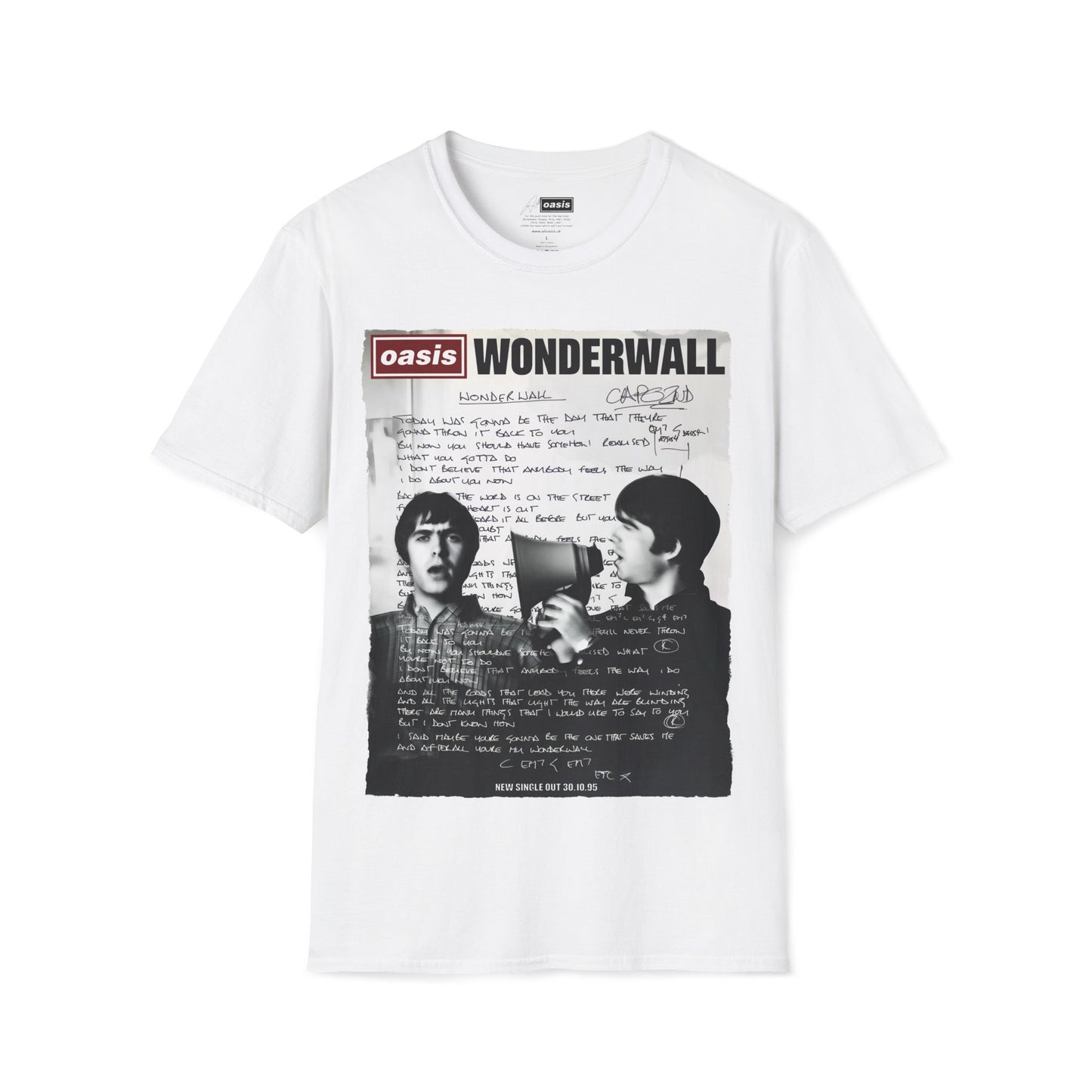 Wonderwall 30 - Full Lyrics edition -Hand written V2