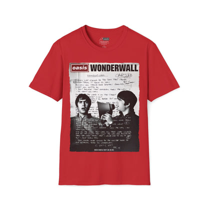 Wonderwall 30 - Full Lyrics edition -Hand written V2