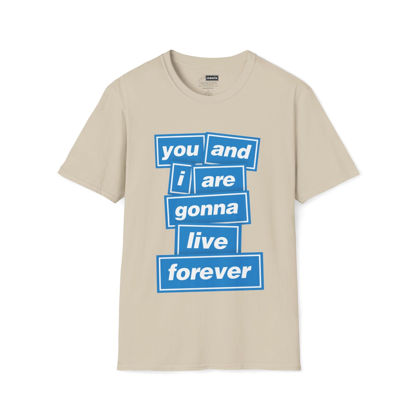Live Forever - Lyrics - Blue