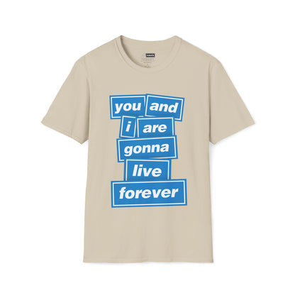 Live Forever - Lyrics - Blue