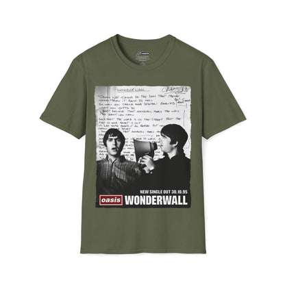 Wonderwall 30 - Lyrics edition -Hand written - White
