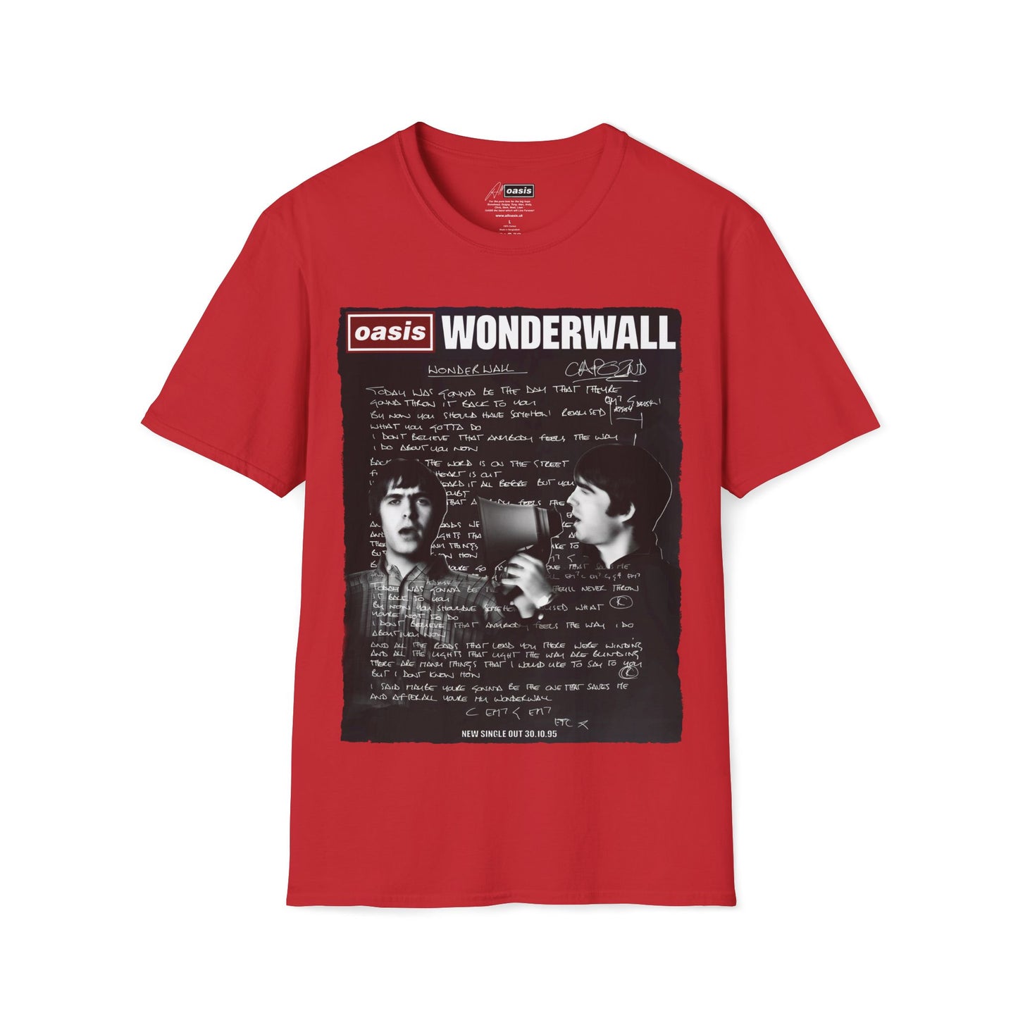 Wonderwall 30 - Full Lyrics edition -Hand written V3