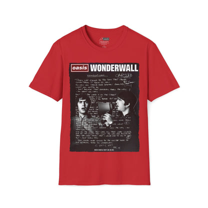 Wonderwall 30 - Full Lyrics edition -Hand written V3