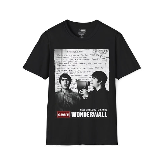Wonderwall 30 - Lyrics edition -Hand written - White