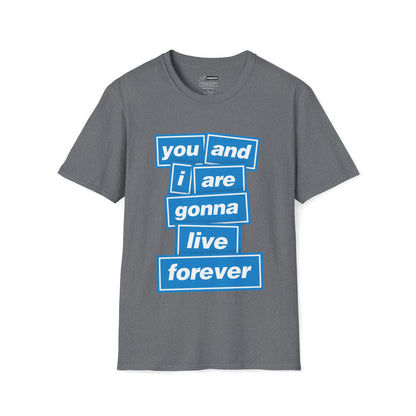 Live Forever - Lyrics - Blue