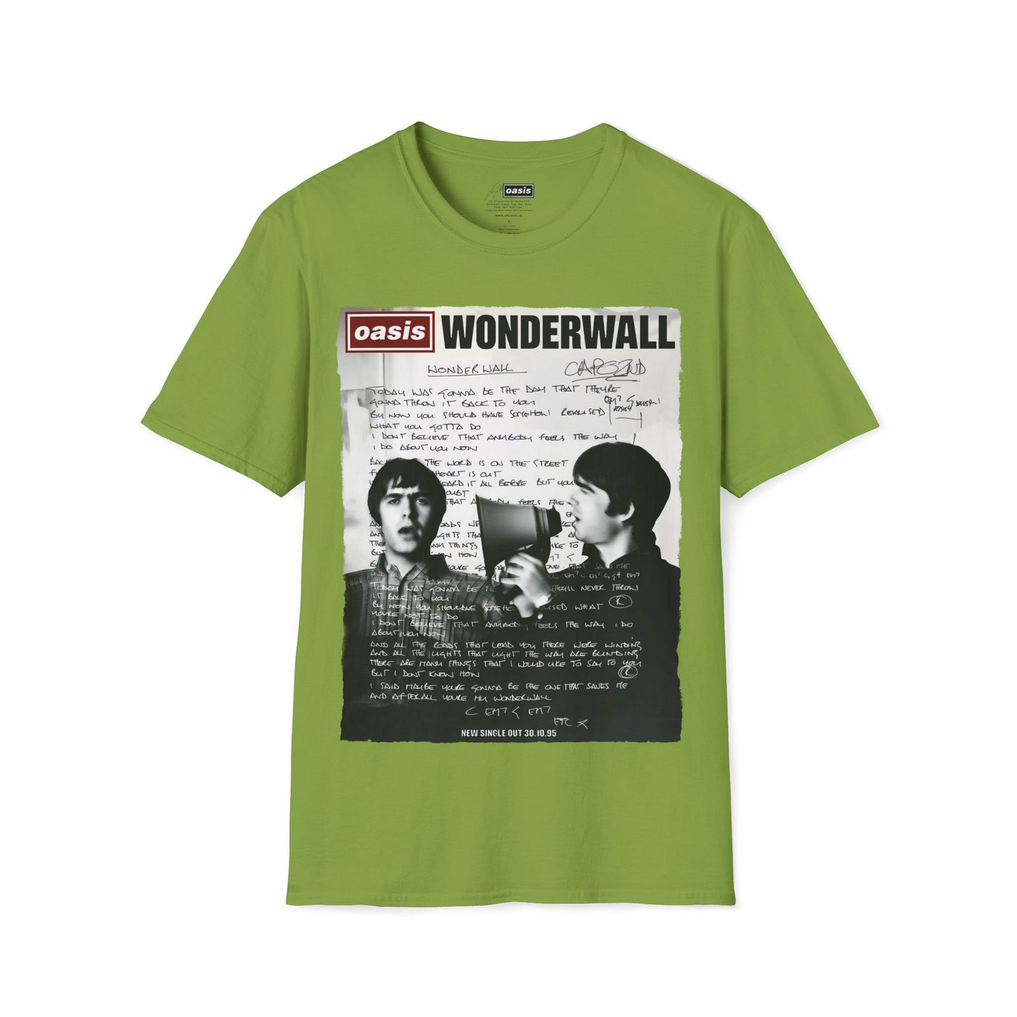 Wonderwall 30 - Full Lyrics edition -Hand written V2