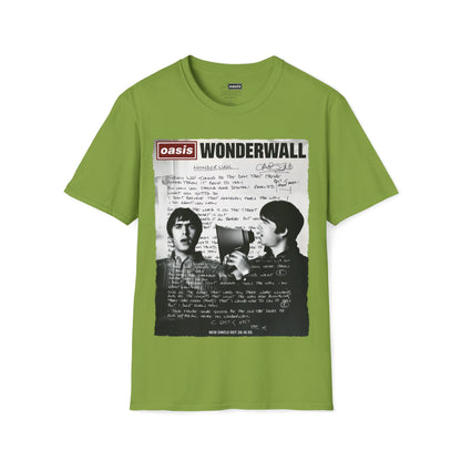 Wonderwall 30 - Full Lyrics edition -Hand written V2