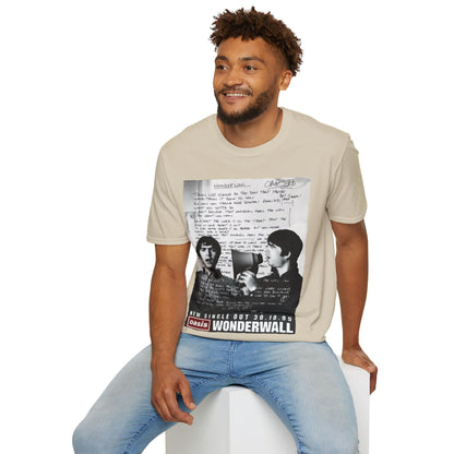 Wonderwall 30 - Full Lyrics edition -Hand written