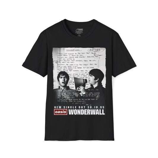 Wonderwall 30 - Full Lyrics edition -Hand written