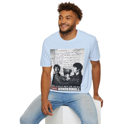 Wonderwall 30 - Full Lyrics edition -Hand written