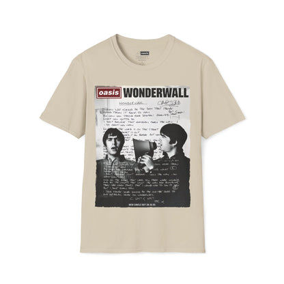 Wonderwall 30 - Full Lyrics edition -Hand written V2