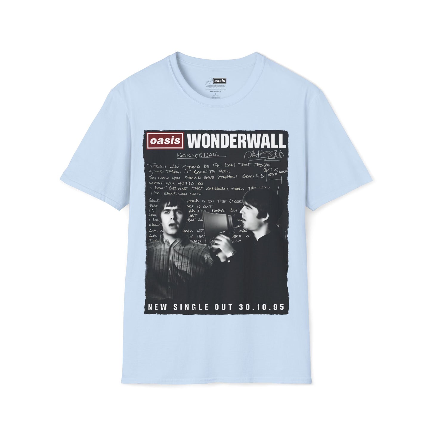 Wonderwall 30 - Lyrics edition -Hand written - Black V2