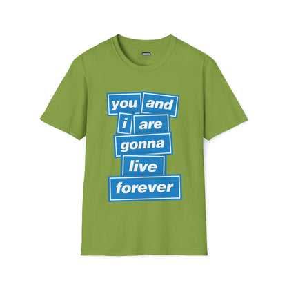 Live Forever - Lyrics - Blue