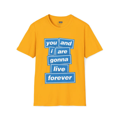 Live Forever - Lyrics - Blue