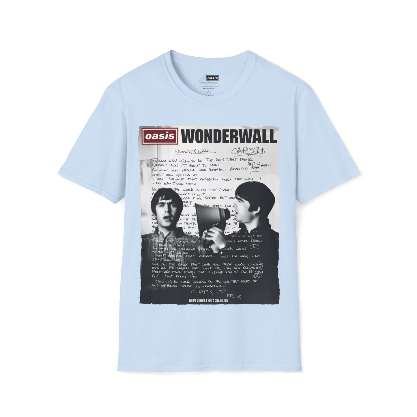Wonderwall 30 - Full Lyrics edition -Hand written V2
