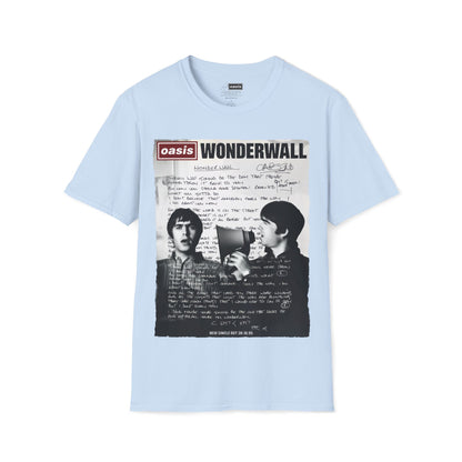 Wonderwall 30 - Full Lyrics edition -Hand written V2