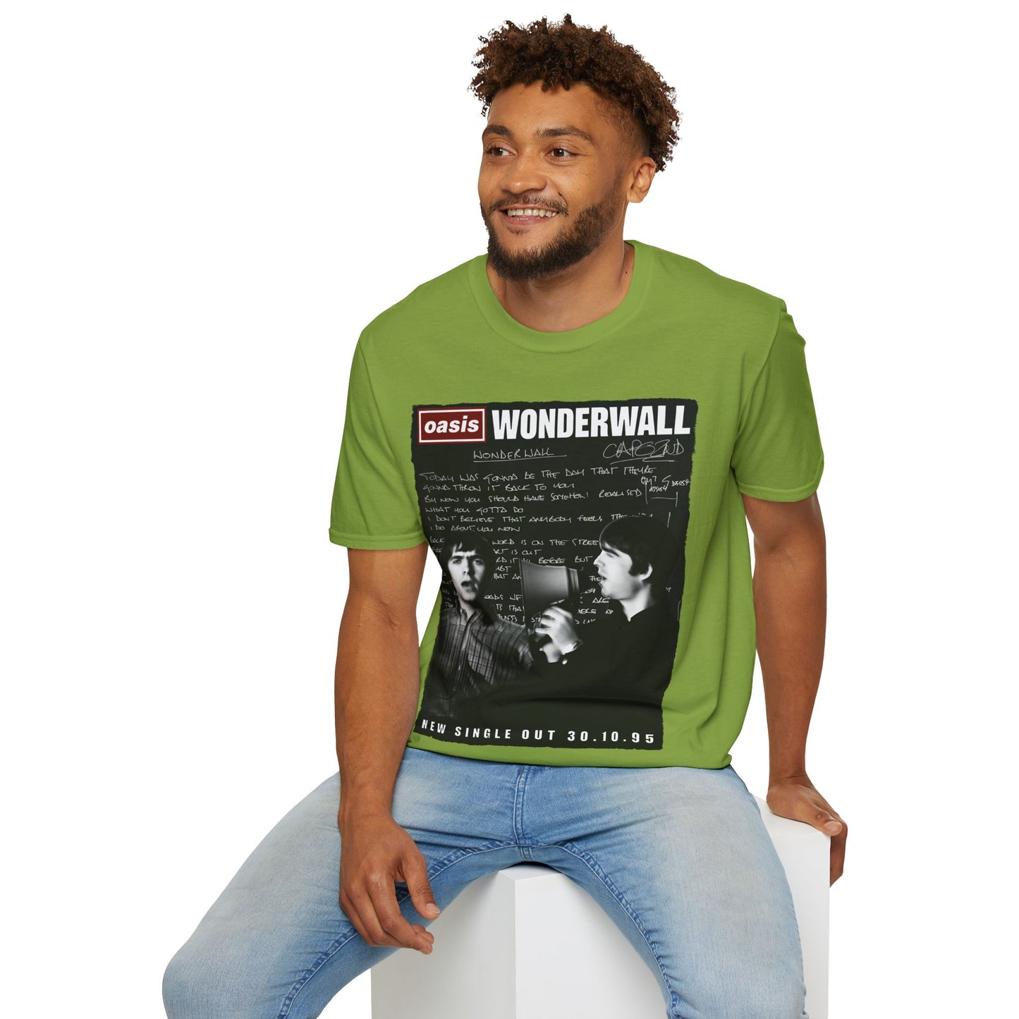 Wonderwall 30 - Lyrics edition -Hand written - Black V2