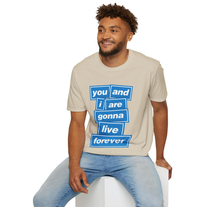 Live Forever - Lyrics - Blue
