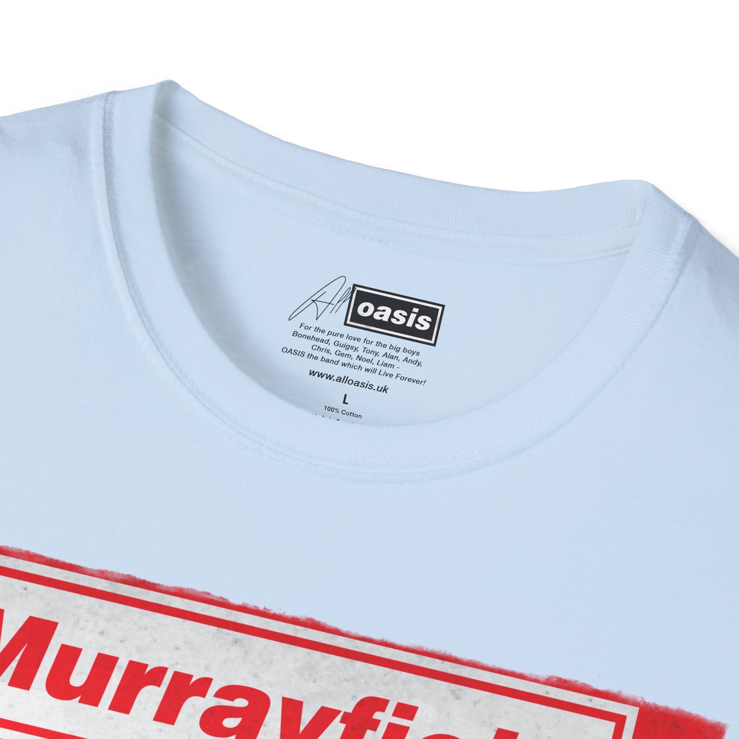 Oasis Live '25 - Murrayfield Stadium Red
